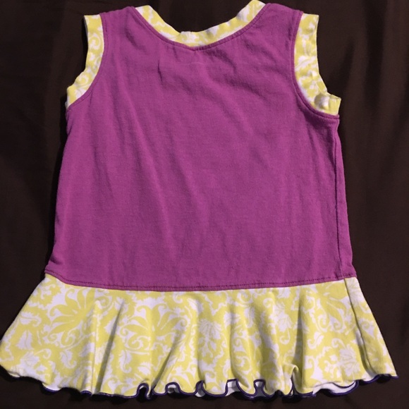 Tangled Upcycle Ruffle Shirt! ❤️ - Picture 2 of 2